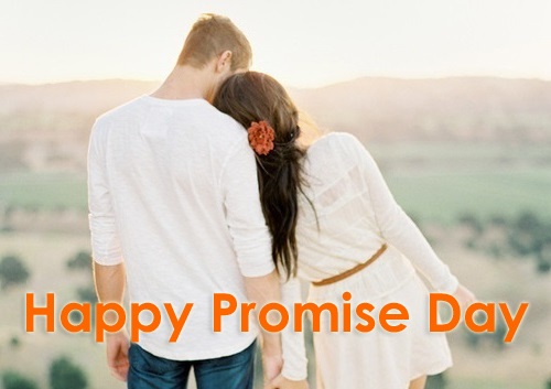 Happy Promise Day Couple Pictur
