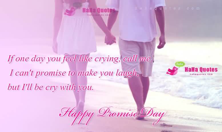 Happy Promise Day Couple Walking Together On Beach