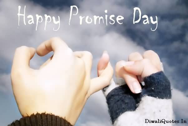 Happy Promise Day Fingers Cross