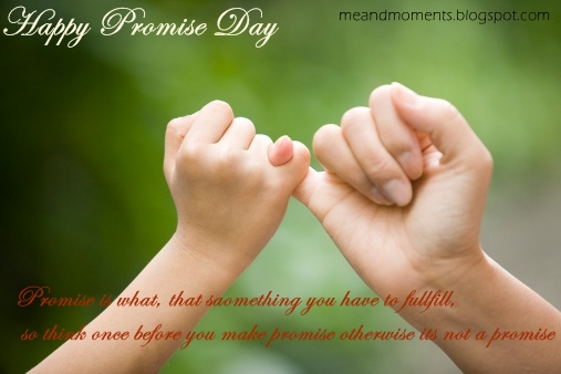 Happy Promise Day To Yoiu