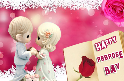 Happy Propose Day Beautiful Greeting Card