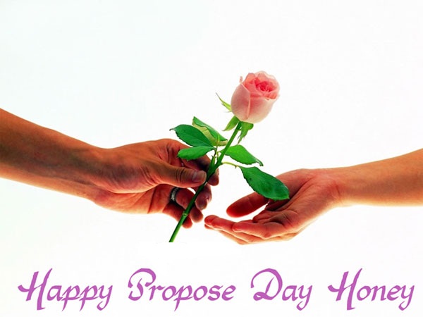 Happy Propose Day Honey Rose For You