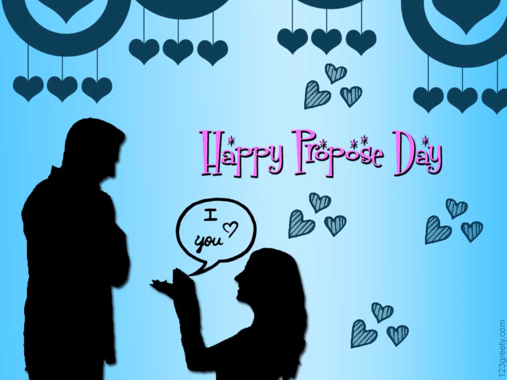 Happy Propose Day I Love You Card