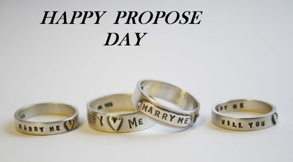 Happy Propose Day Rings Picture