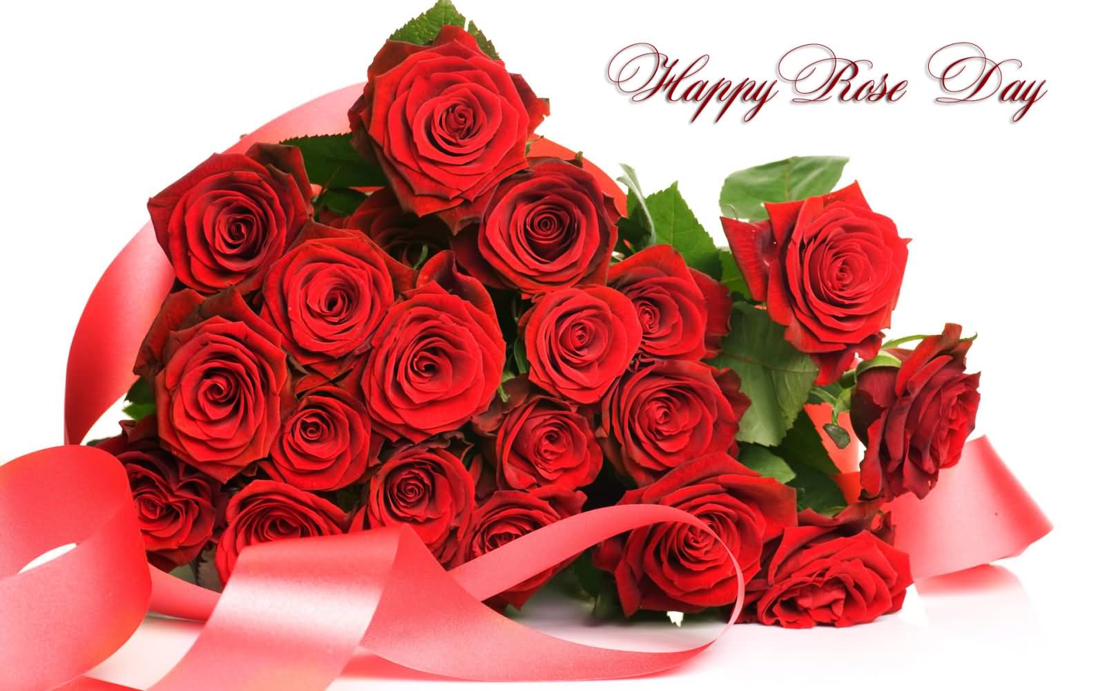 Happy Rose Day 2017 Rose Flowers Bouquet