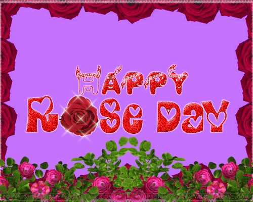 Happy Rose Day Beautiful Greeting Card