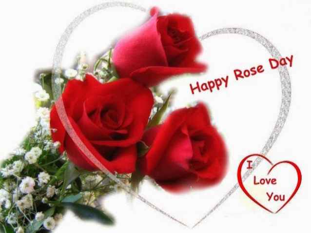 Happy Rose Day I Love You Card