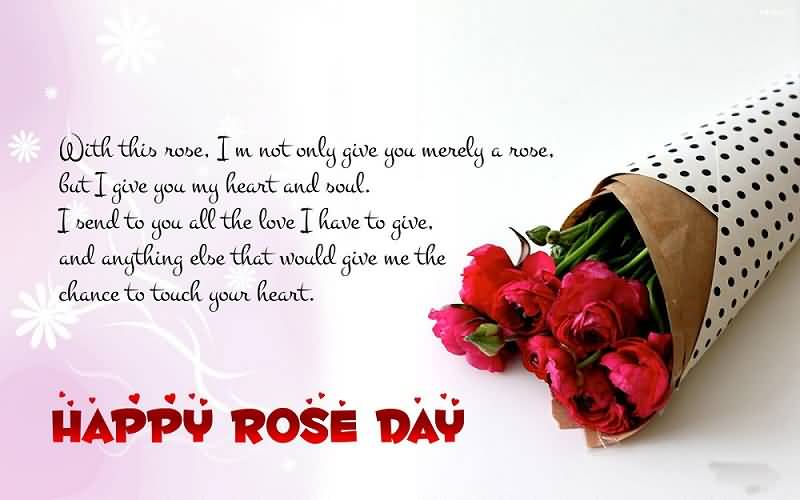 Happy Rose Day Message