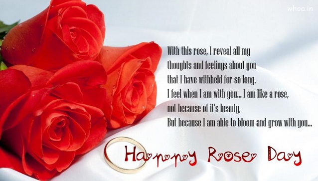 Happy Rose Day Wishes Card