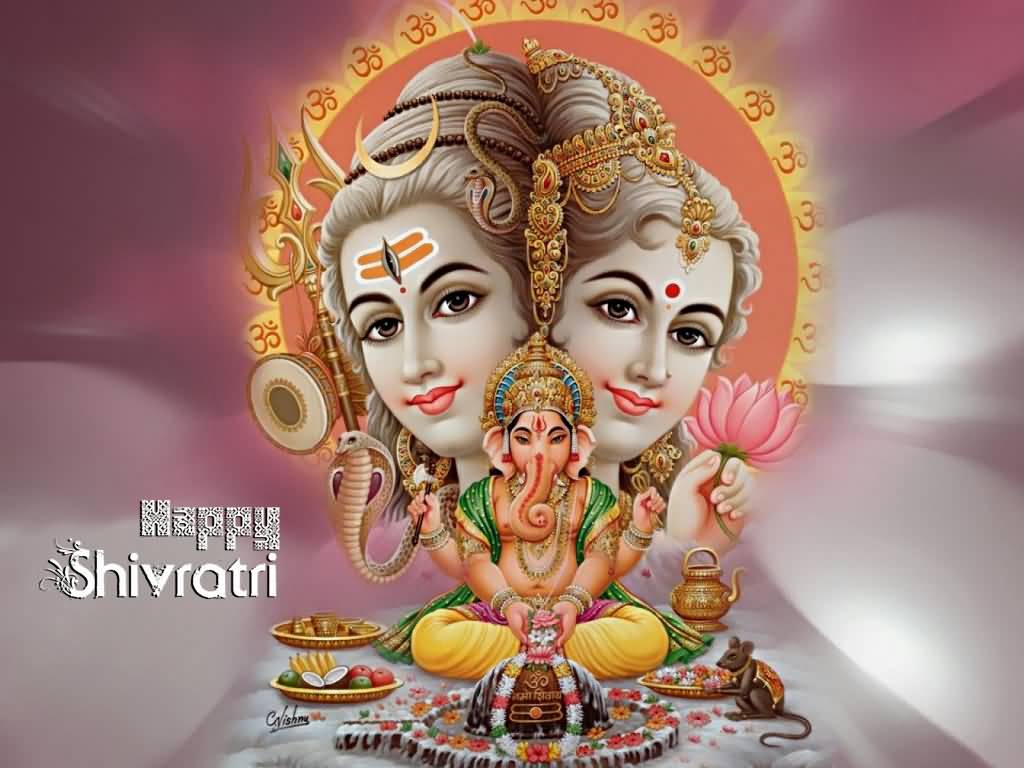 Happy Shivratri Wishes Wallpaper