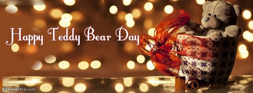 Happy Teddy Bear Day Facebook Cover Picture