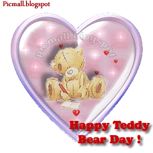 Happy Teddy Bear Day Glitter (2)
