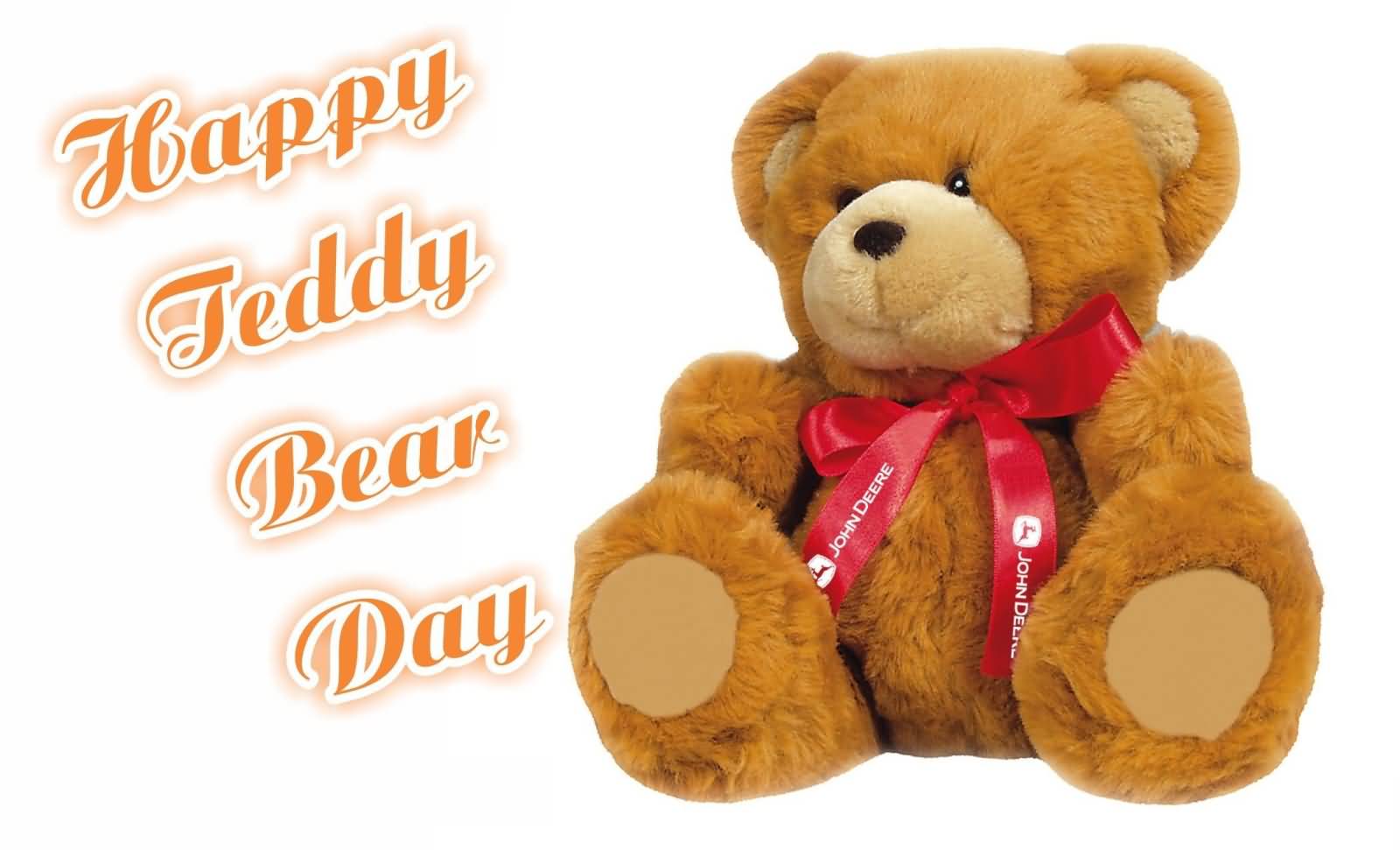 Happy Teddy Bear Day Greeting Card