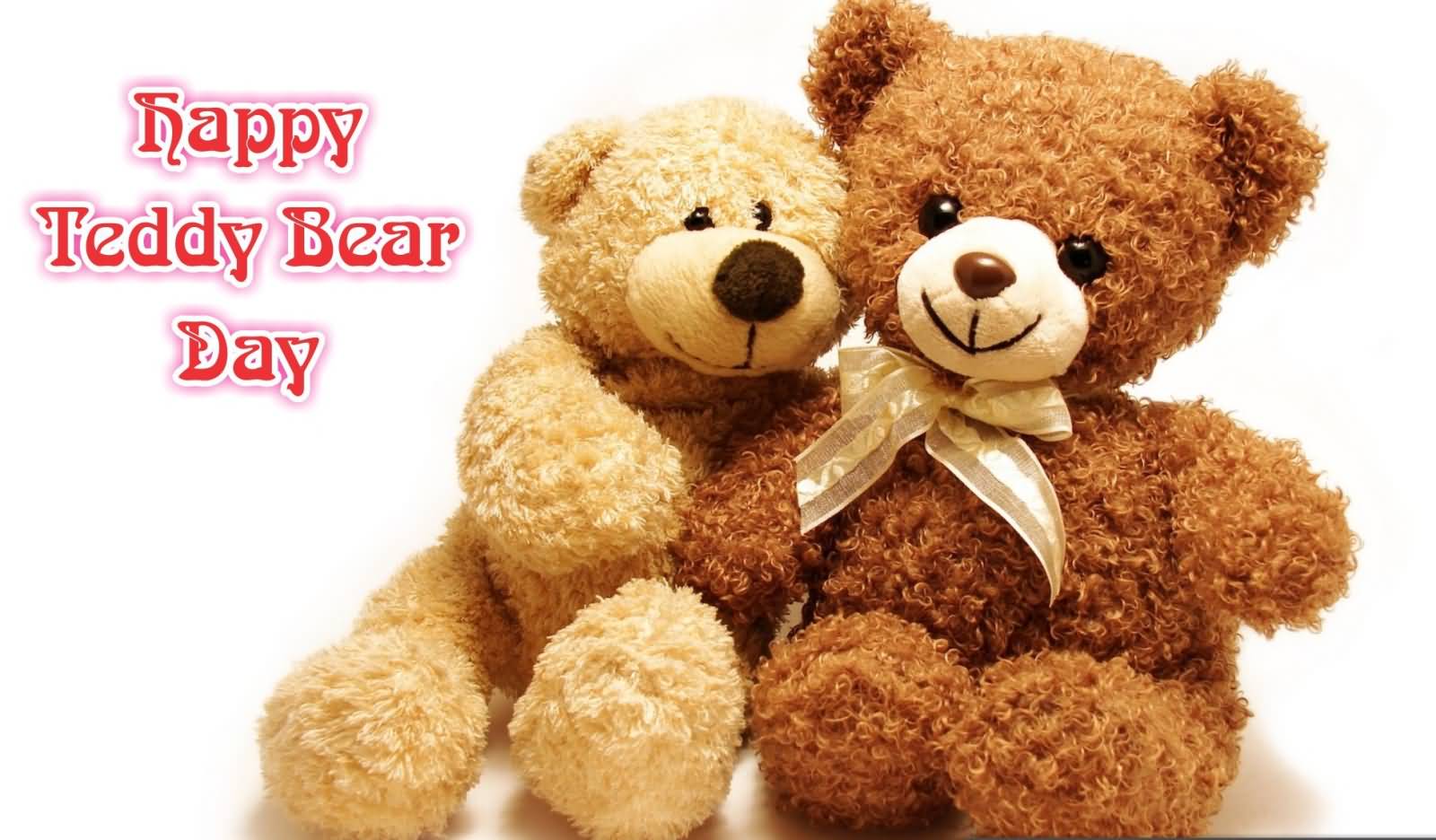 Happy Teddy Bear Day Teddy Bear Couple