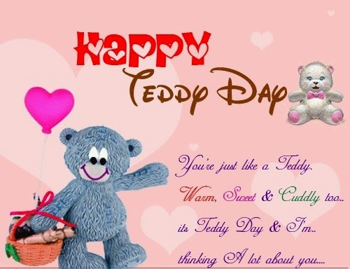 Happy Teddy Day You’re Just Like A Teddy Card