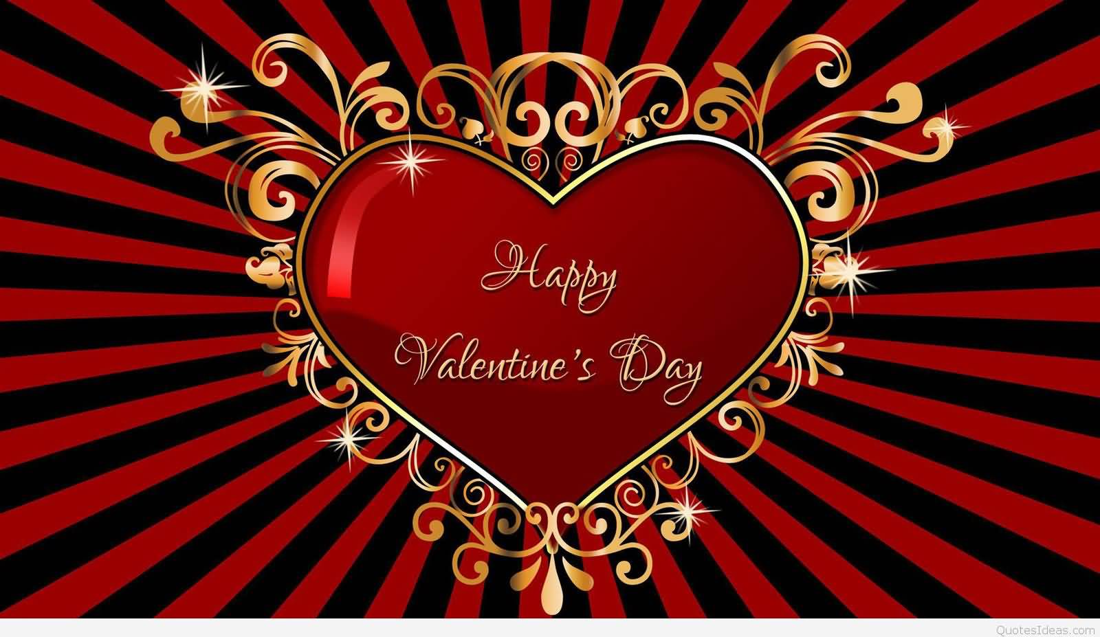 Happy Valentine’s Day 2017 Heart Design