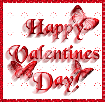 Happy Valentine’s Day Animated Hearts Ecard