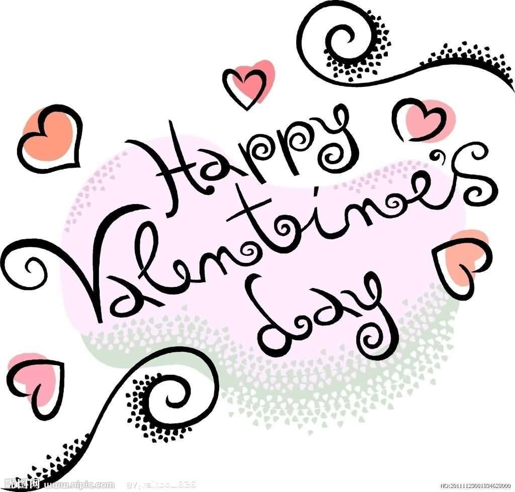 Happy Valentine's Day Greetings Clipart