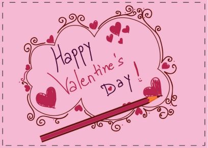 Happy Valentine’s Day Hand Made Card