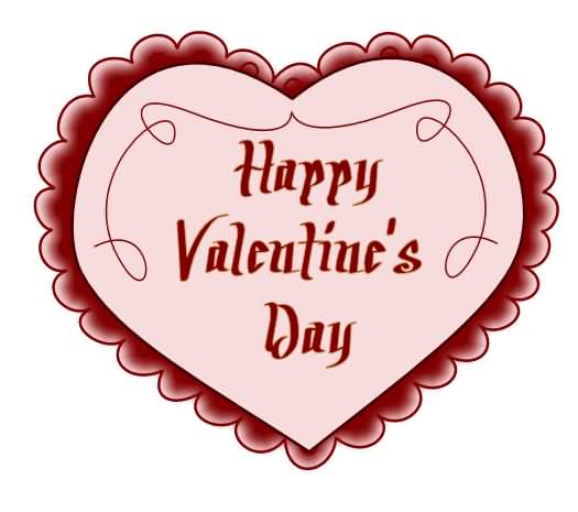 Happy Valentine’s Day Heart Clipart