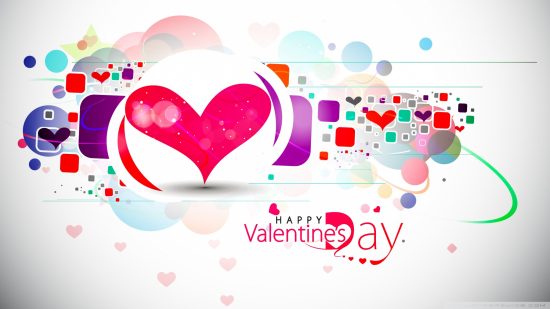 Happy Valentine’s Day Hearts Card