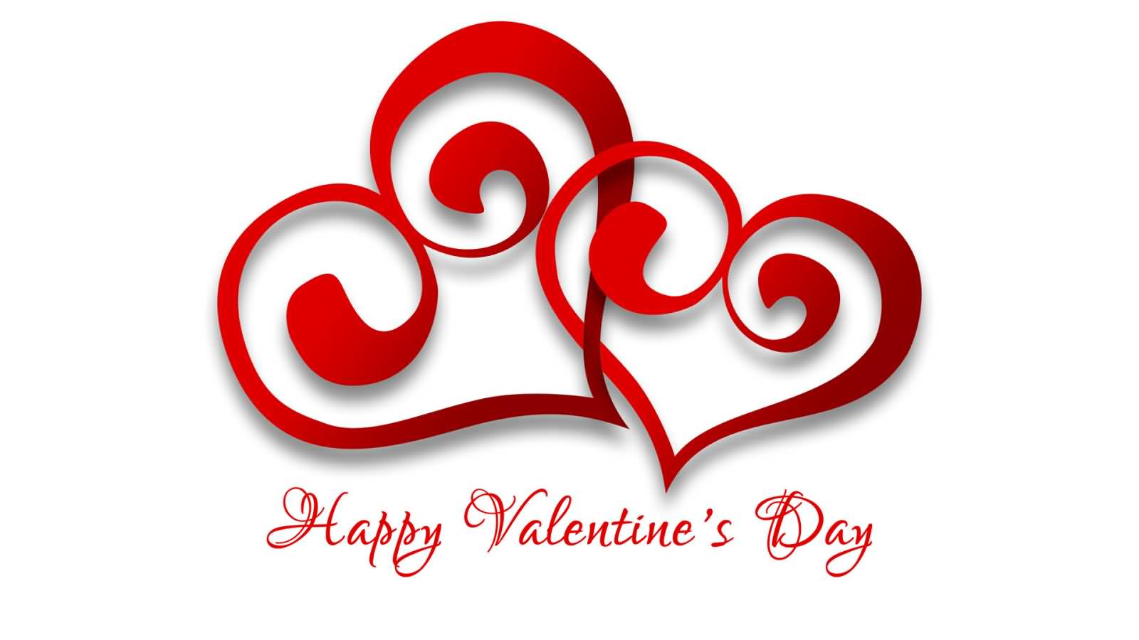 Happy Valentine’s Day Hearts Design