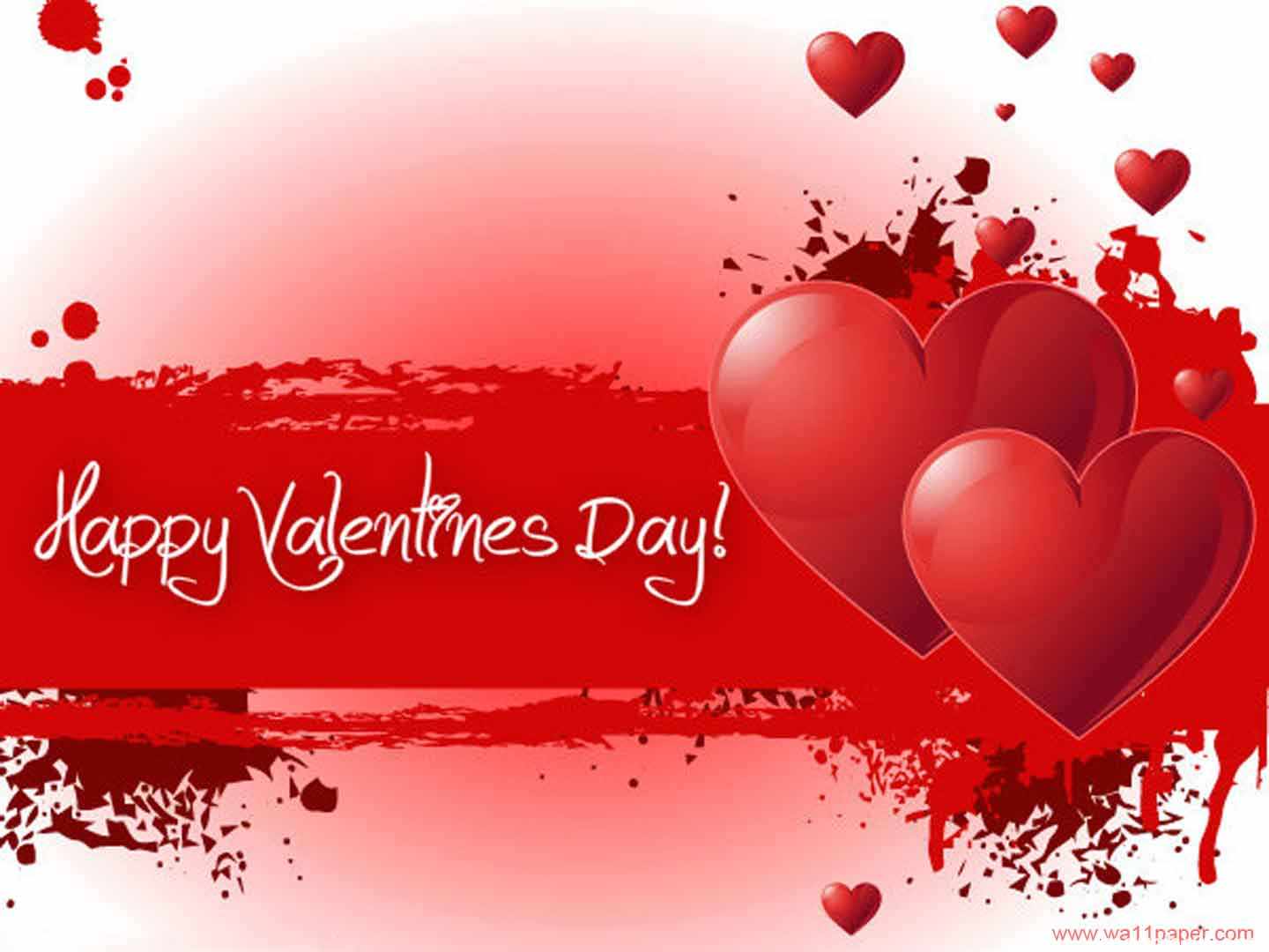 Happy Valentine's Day Hearts Picture