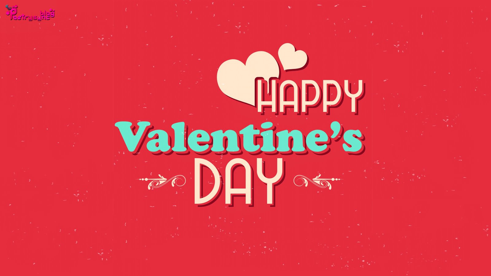 Happy Valentine's Day Hearts Wallpaper Image