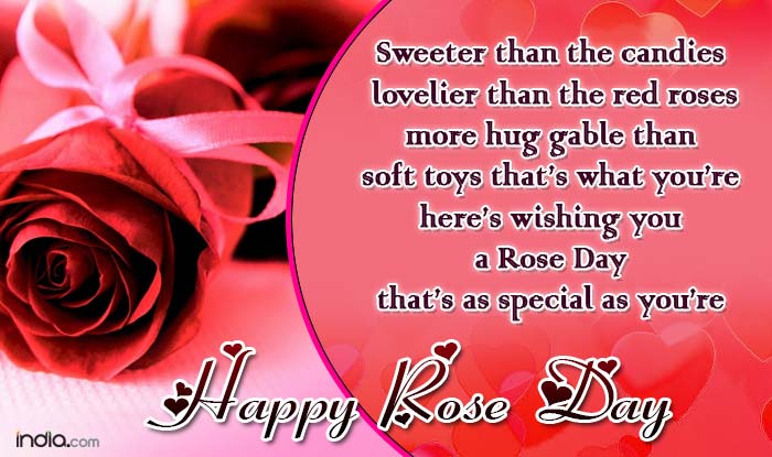 Here’s Wishing You A Rose Day That’s As Special As You’re Happy Rose Day