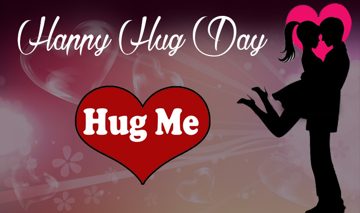 Happy Hug Day Hug Me