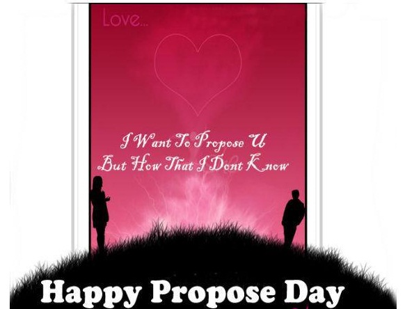 I Want To Propose You But How That I Don't Know Happy Propose Day Greeting Card