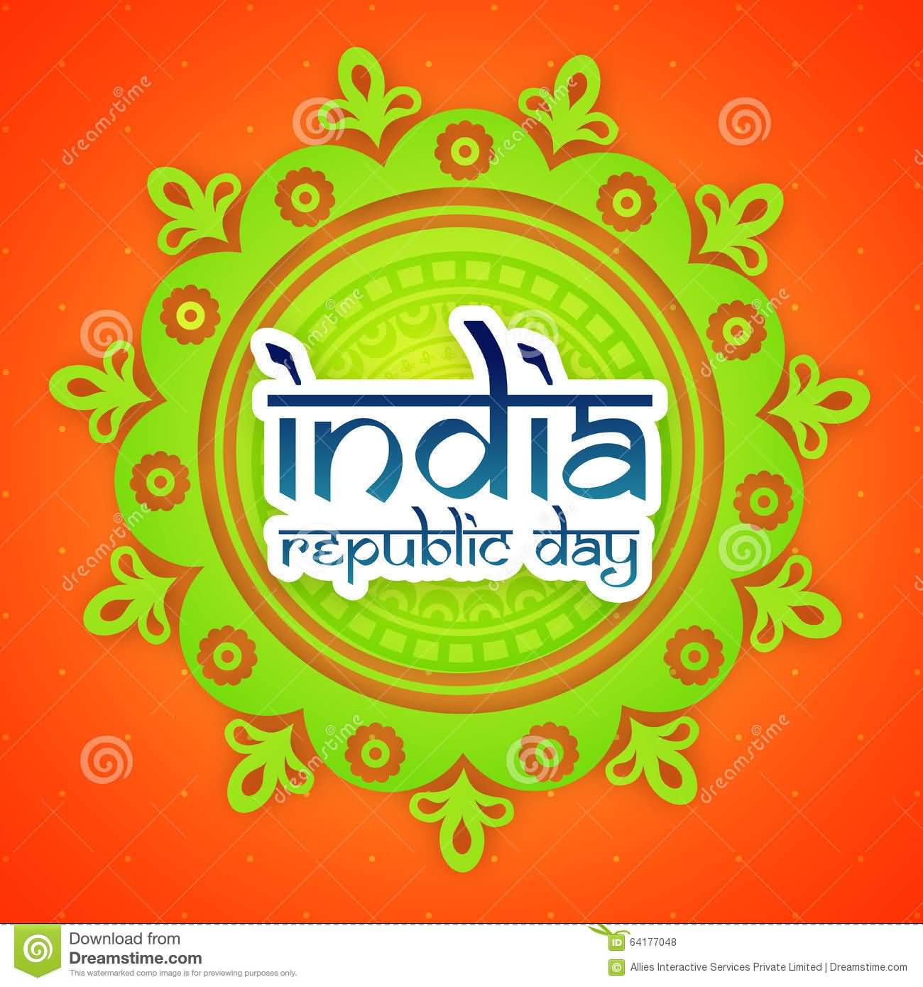 India Republic Day Amazing Card
