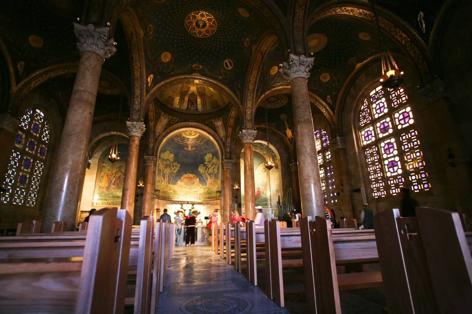 Inside Picture Of The Church Of All Nations
