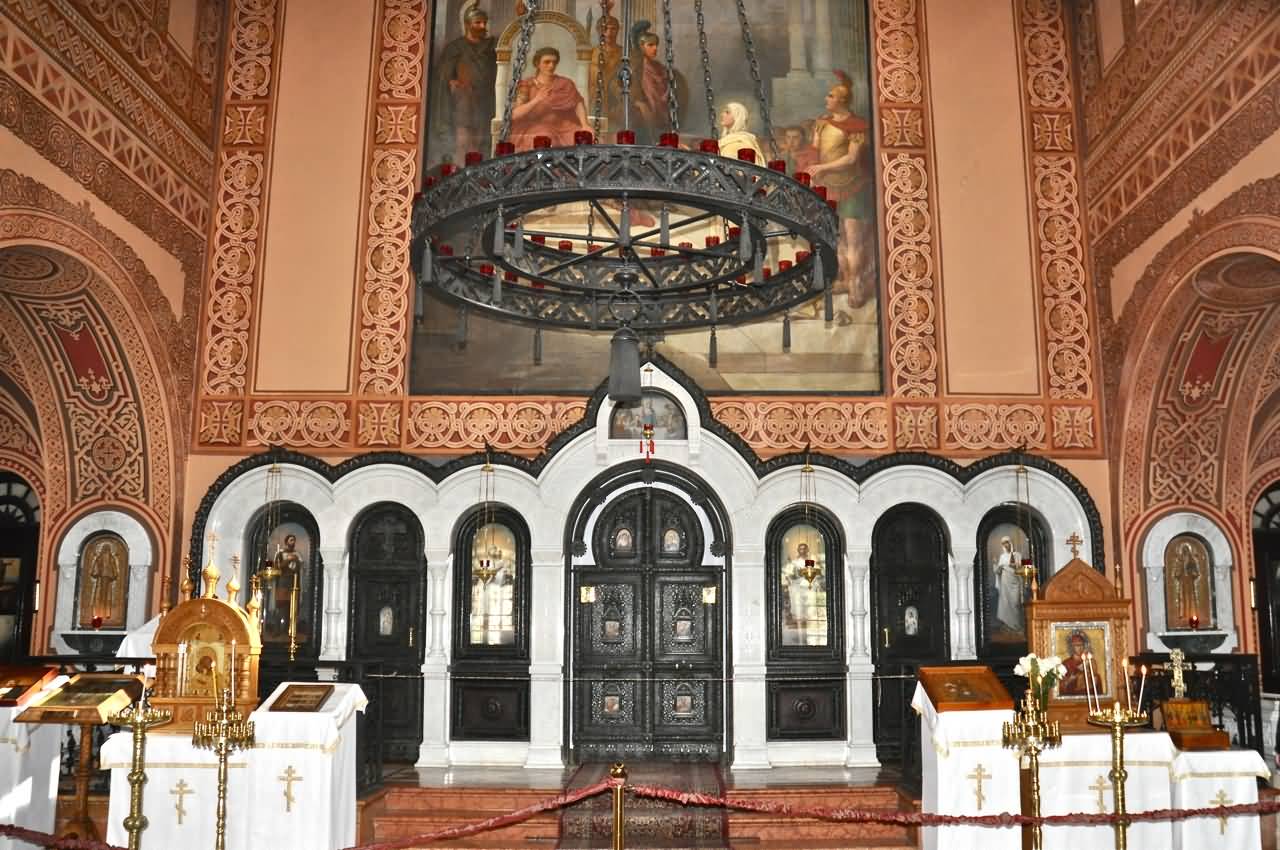Interior Vie Of The Mary Magdalene Church