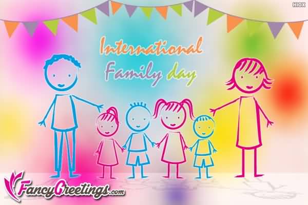 International Family Day Greeting Card