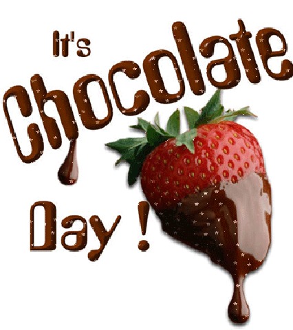 It's Chocolate Day Strawberry Chocolate Picture