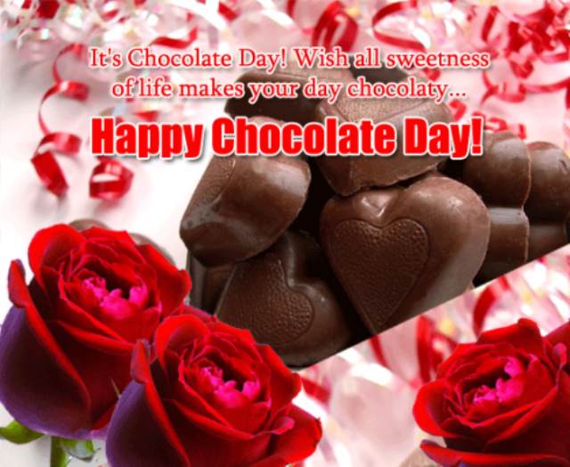 It’s Chocolate Day Wish All Sweetness Of Life Makes Your Day Chocolaty Happy Chocolate Day