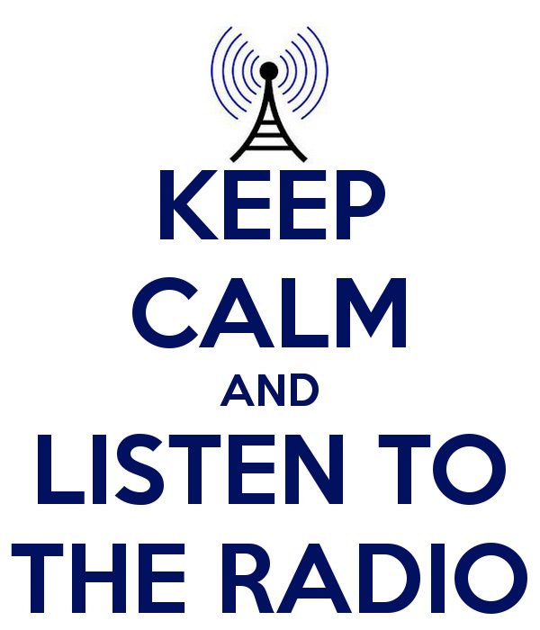 Keep Calm And Listen To The Radio Happy World Radio Day