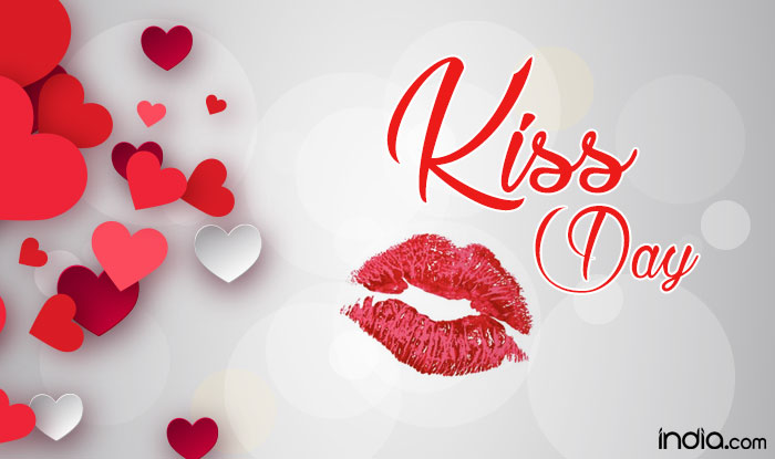 Kiss Day Lip Mark And Hearts Picture