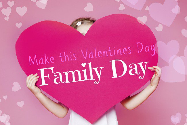 Make This Valentines Day Family Day Heart Card