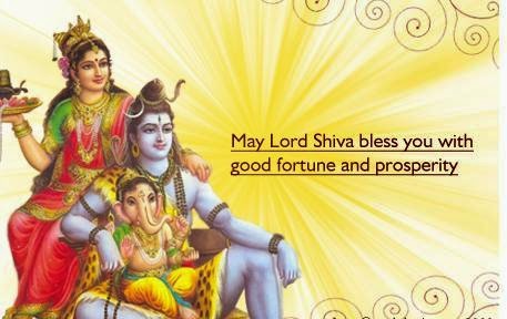 May Lord Shiva Bless You With Good Fortune And Prosperity