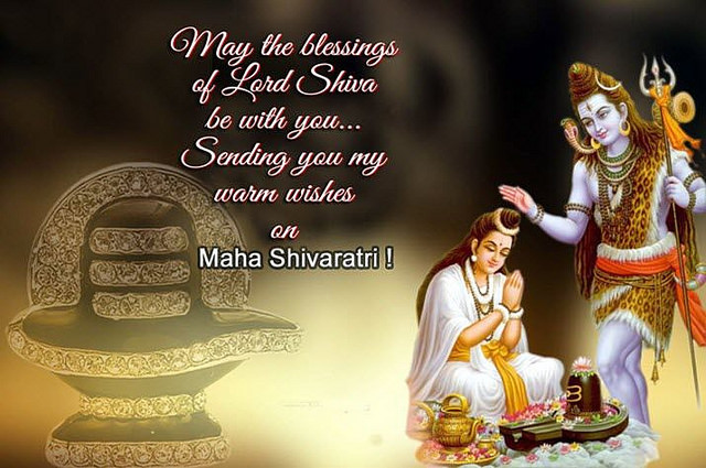 May The Blessings Of Lord Shiva Be With You Sending You My Warm Wishes On Maha Shivratri