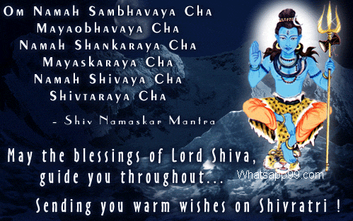 May The Blessings Of Lord Shiva, Guide You Throughout Sending You Warm Wishes On Shivratri 2017