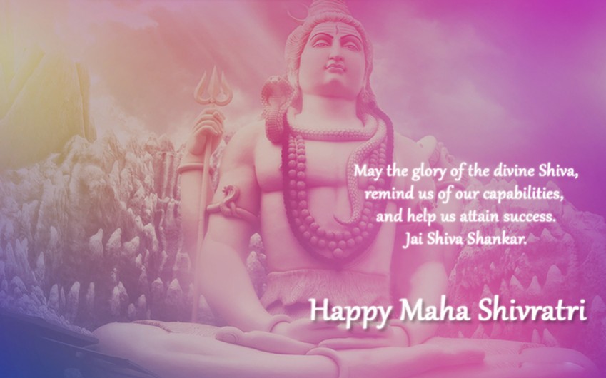 May The Glory Of The Divine Shiva, Remind Us Of Our Capabilities, And Help Us Attain Success. Happy Maha Shivratri 2017