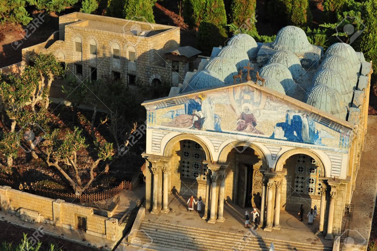 Miniature Of Gethsemane And Church Of All Nations