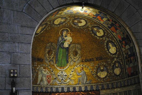Mosaic In The Dormition Abbey