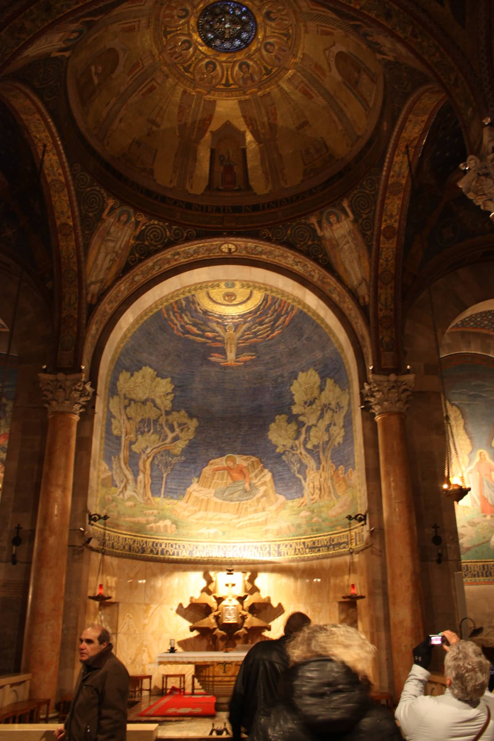 Painting Inside The Church Of All Nations