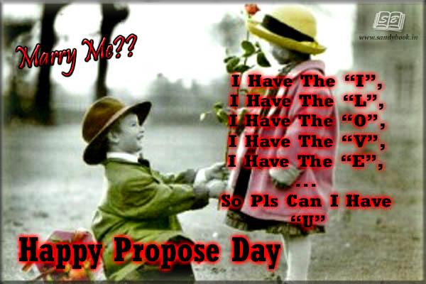 Plese Can I Have You Happy Propose Day Greeting Card