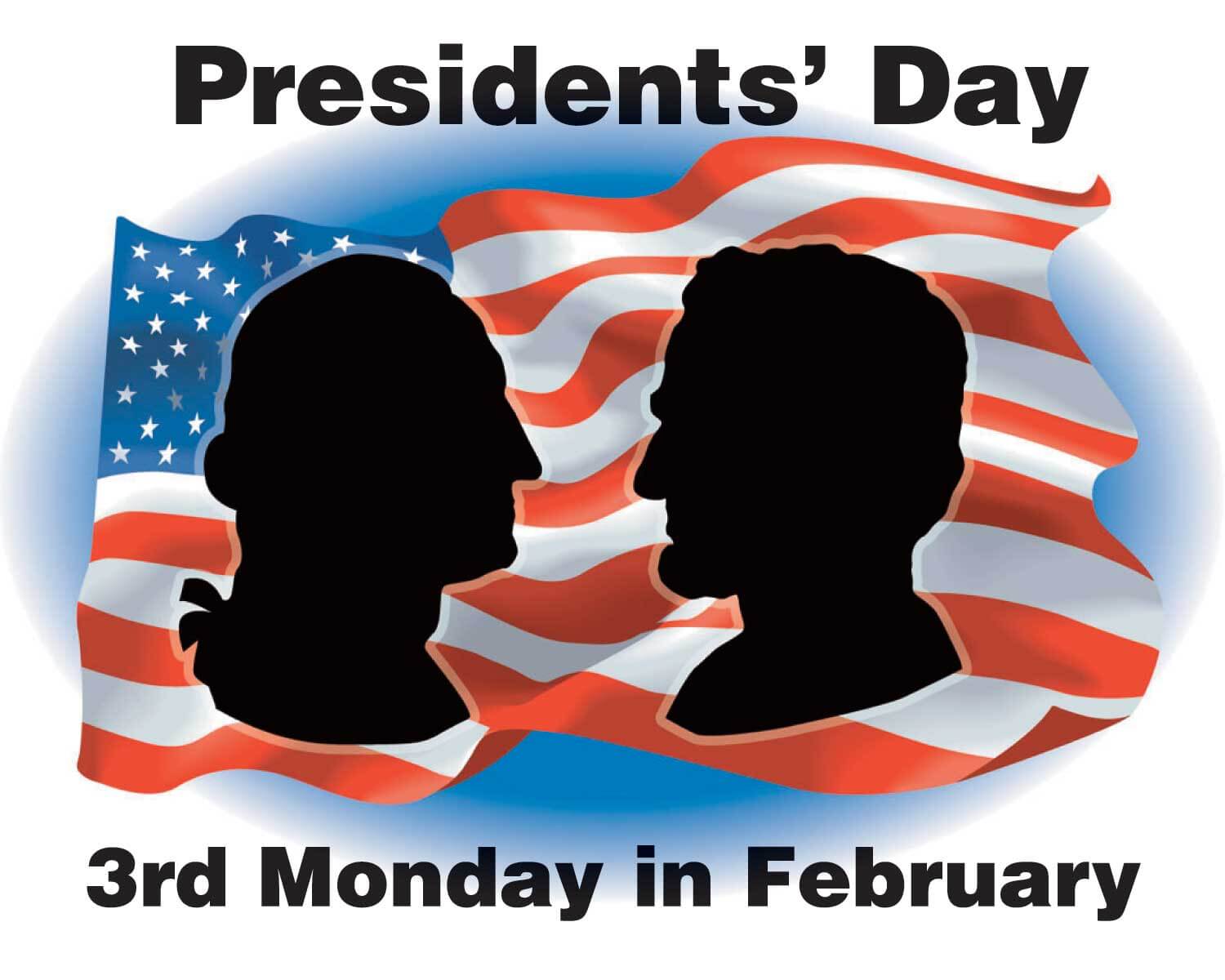 Presidents Day 3rd Monday In February
