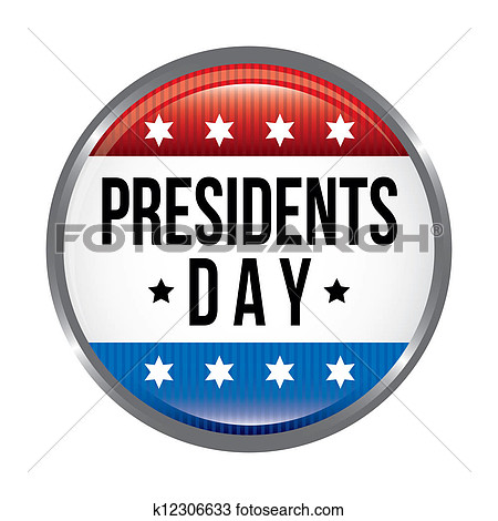 Presidents Day Button